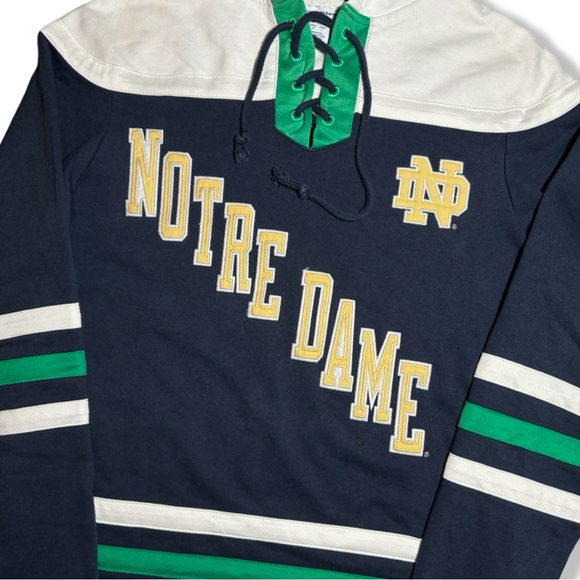 Champion Notre Dame Fighting Irish Lace Up Hoodie - Picture 3 of 4